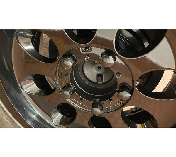 SHOWA GARAGE R8 Matte Black 15" Wheels for Jimny