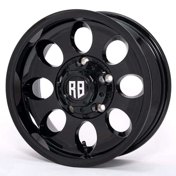 SHOWA GARAGE R8 Glossy Black 15" Wheels for Jimny