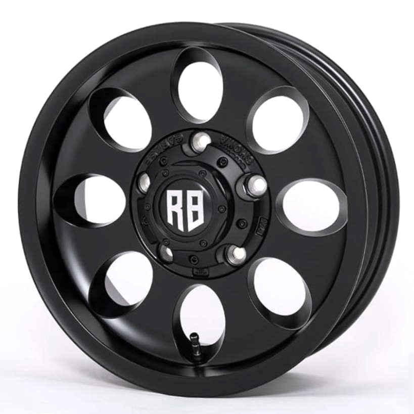 SHOWA GARAGE R8 Matte Black 15" Wheels for Jimny