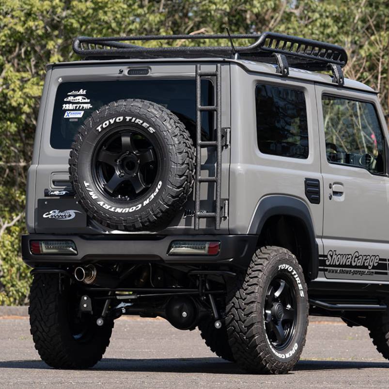 SHOWA GARAGE Narrow Aluminum Rear Ladder Jimny (2018-ON)