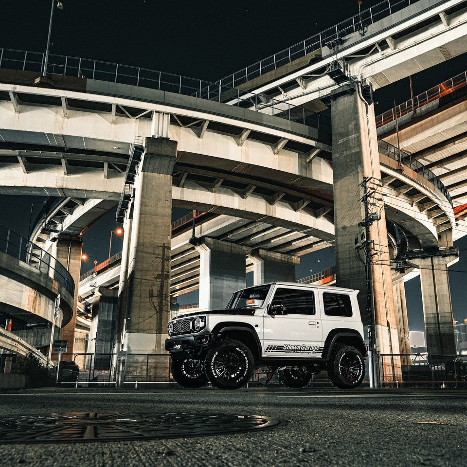 SHOWA GARAGE SR432 Matte Black 16" Wheels for Jimny