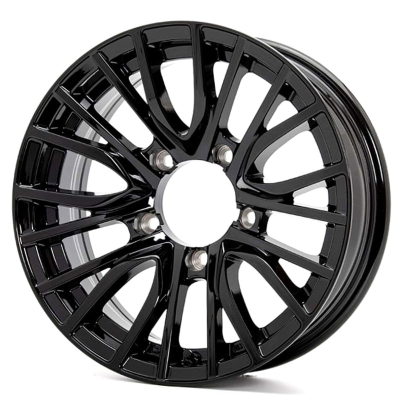 SHOWA GARAGE SR432 Glossy Black 16" Wheels for Jimny