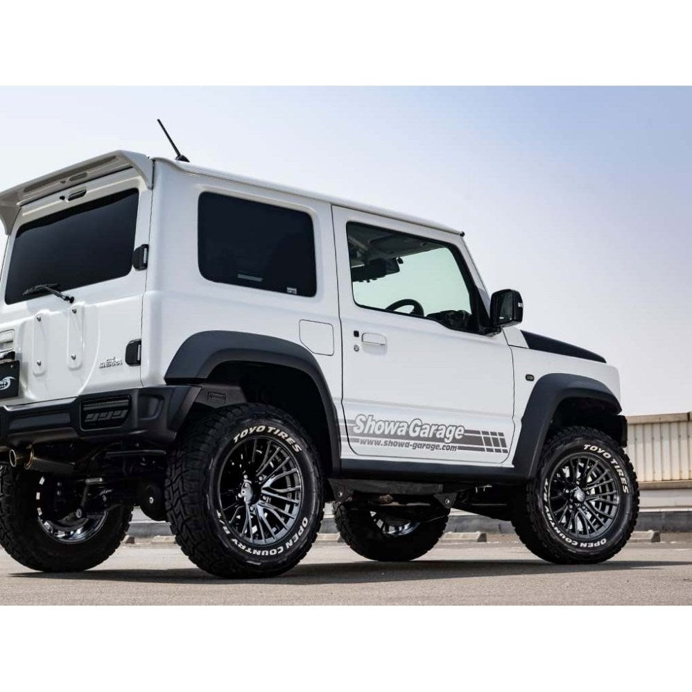 SHOWA GARAGE SR432 Matte Black 16" Wheels for Jimny