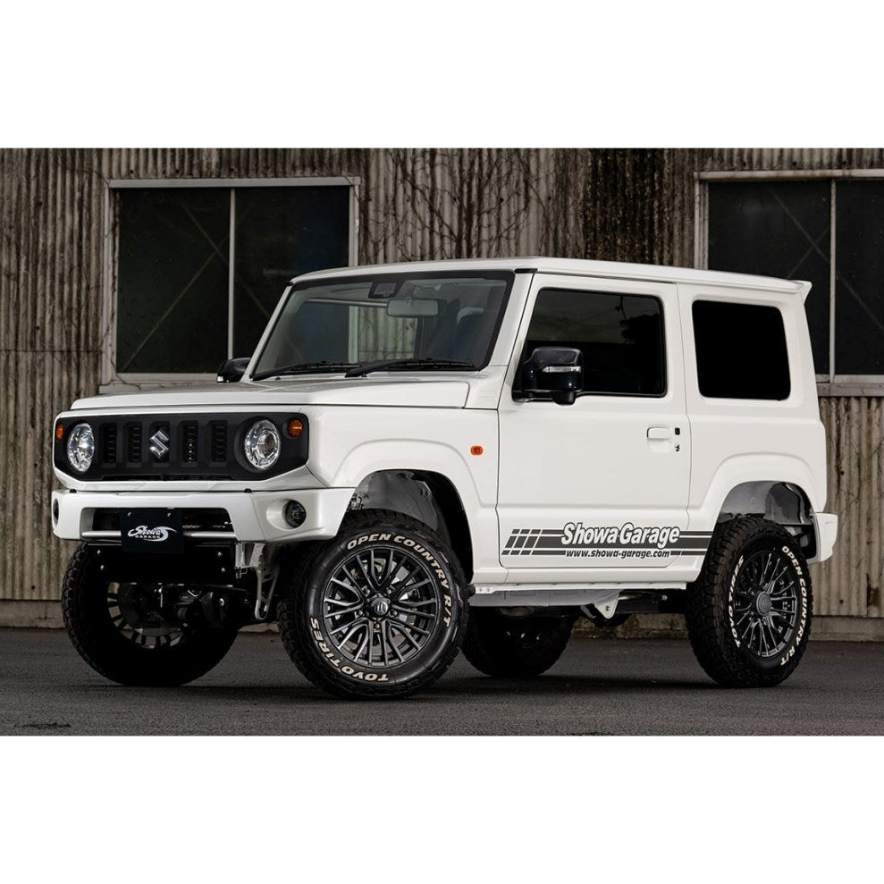 SHOWA GARAGE SR432 Matte Black 16" Wheels for Jimny