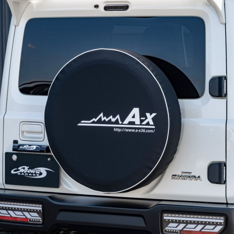 SHOWA GARAGE Spare Tire Cover with Logo or Jimny Model Number