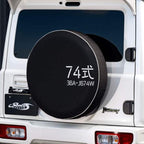 SHOWA GARAGE Spare Tire Cover with Logo or Jimny Model Number