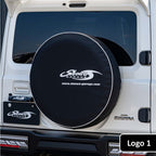 SHOWA GARAGE Spare Tire Cover with Logo or Jimny Model Number