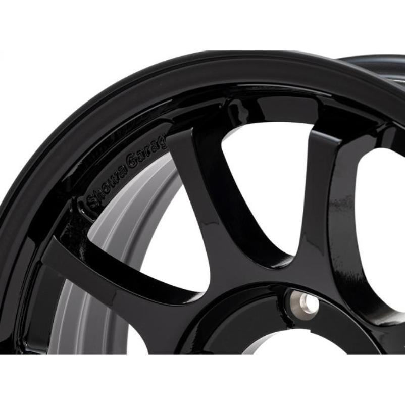 SHOWA GARAGE SNAP-WADE Black 16" Wheels for Jimny