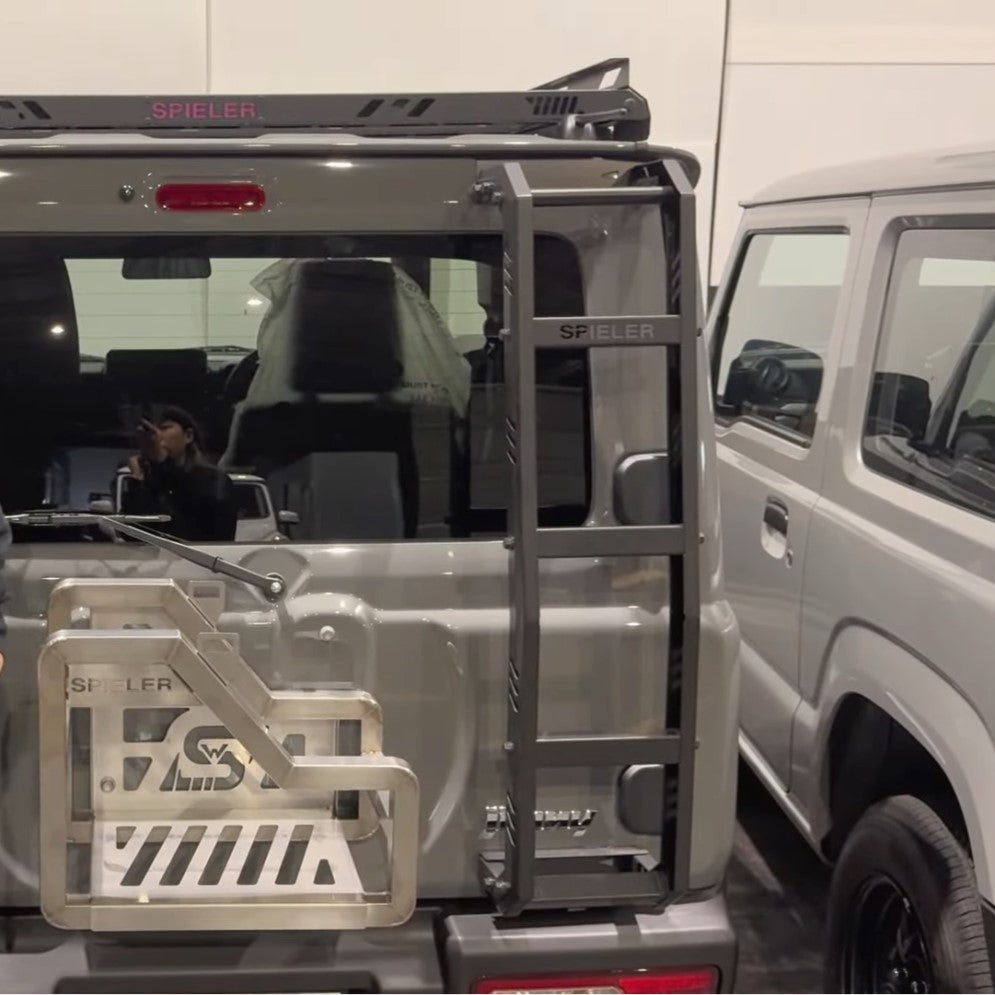 Jimny Rear Ladder SPIELER Wide Steel Rear Ladder Jimny JB74 Heavy-duty Made In Japan ...