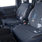 GRACE Denim Seat Belt Buckle Covers