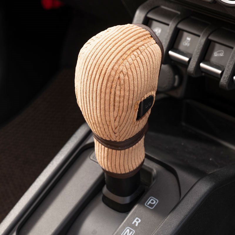 GRACE Corduroy Shift Knob Grip & Boot Covers Jimny (2018-ON) AT