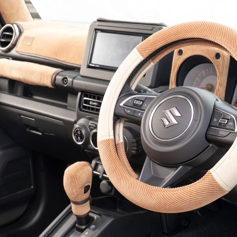 GRACE Corduroy Shift Knob Grip & Boot Covers Jimny (2018-ON) AT