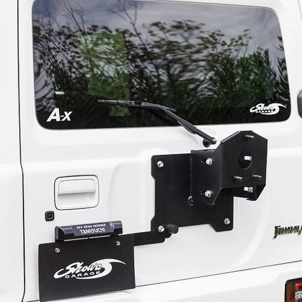 SHOWA GARAGE License Plate Relocation Kit Jimny JB74 (2018-ON)