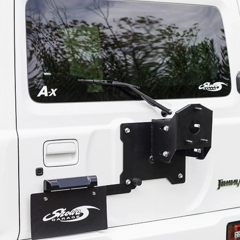 SHOWA GARAGE Spare Tire Right-Upward Relocation Bracket Jimny (2018-ON)