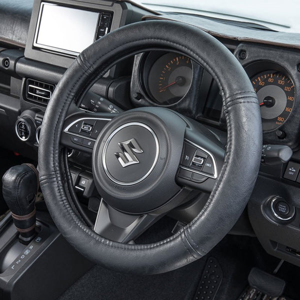 GRACE Synthetic Leather Steering Wheel Cover