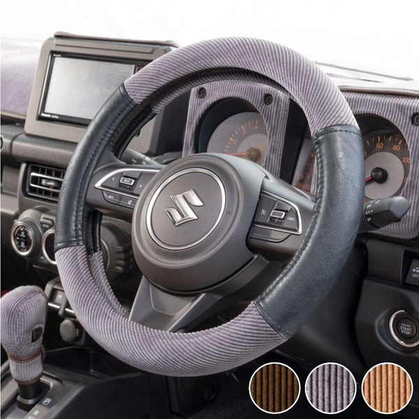 GRACE Corduroy Steering Wheel Cover