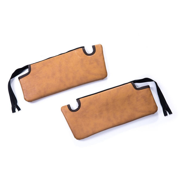 GRACE Corduroy & Leather Sun Visor Covers Jimny JB74 (2018-ON)