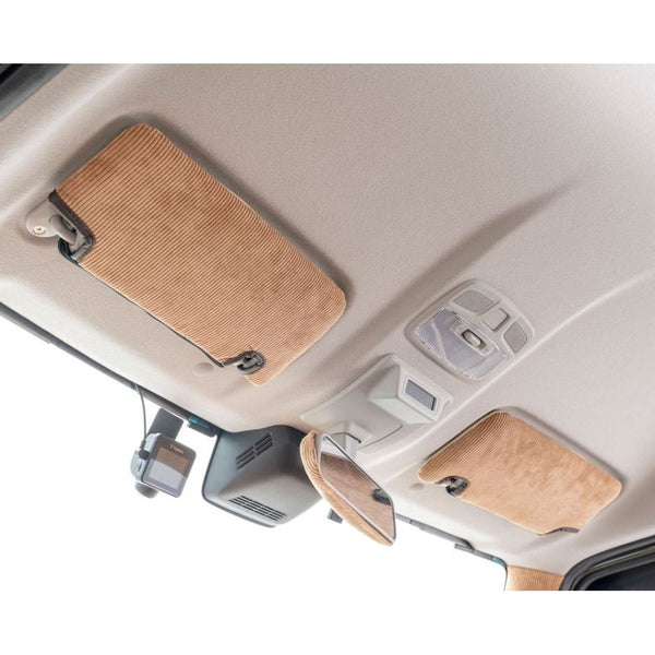 GRACE Corduroy & Leather Sun Visor Covers Jimny JB74 (2018-ON)