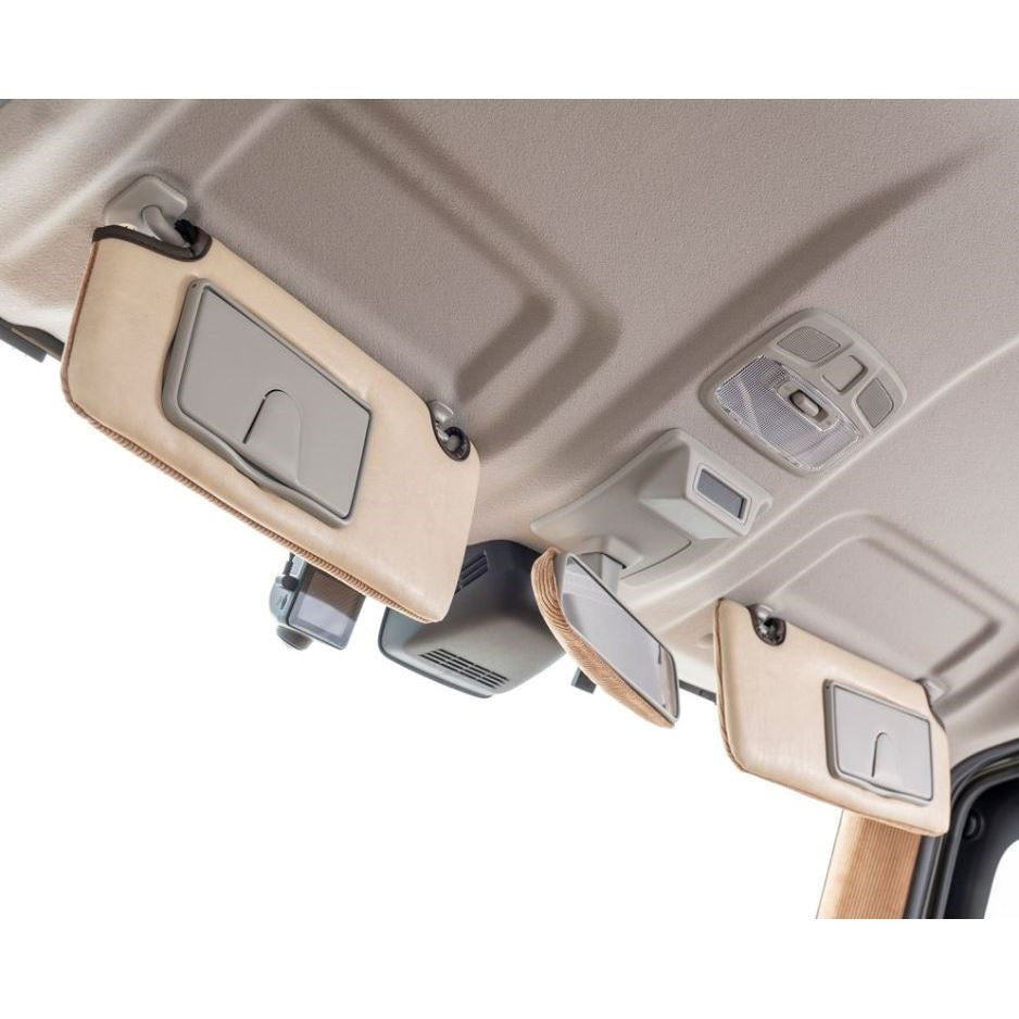 GRACE Corduroy & Leather Sun Visor Covers Jimny (2018-ON)
