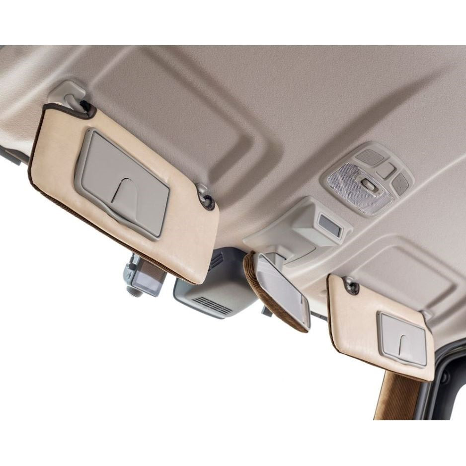 GRACE Corduroy & Leather Sun Visor Covers Jimny (2018-ON)