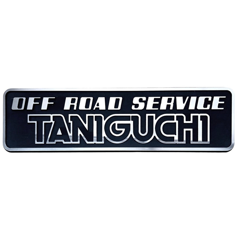 TANIGUCHI Emblem Plate 16x4cm