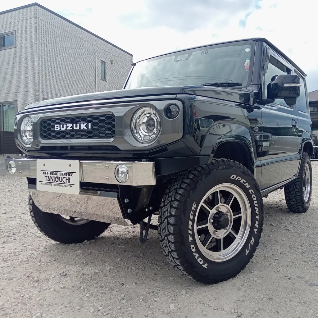 TANIGUCHI Square Stainless Steel Front Bumper Jimny (2018-ON)