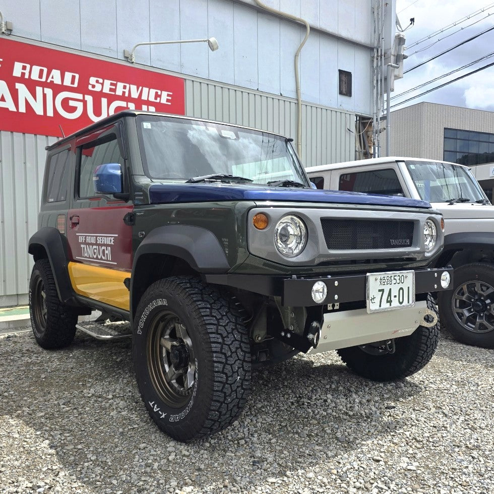 TANIGUCHI Square Steel Front Bumper Jimny (2018-ON)