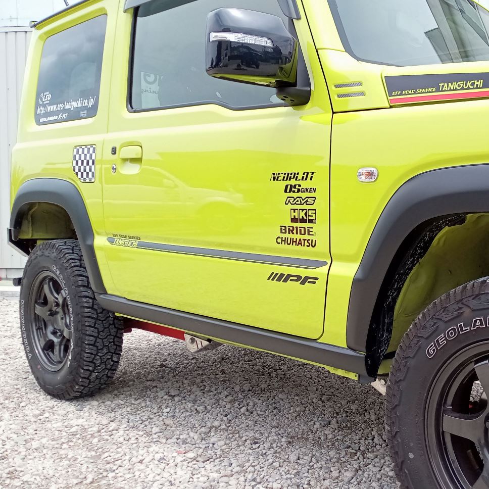 TANIGUCHI Body Side Stripe Decals Jimny JB74 (2018-ON)