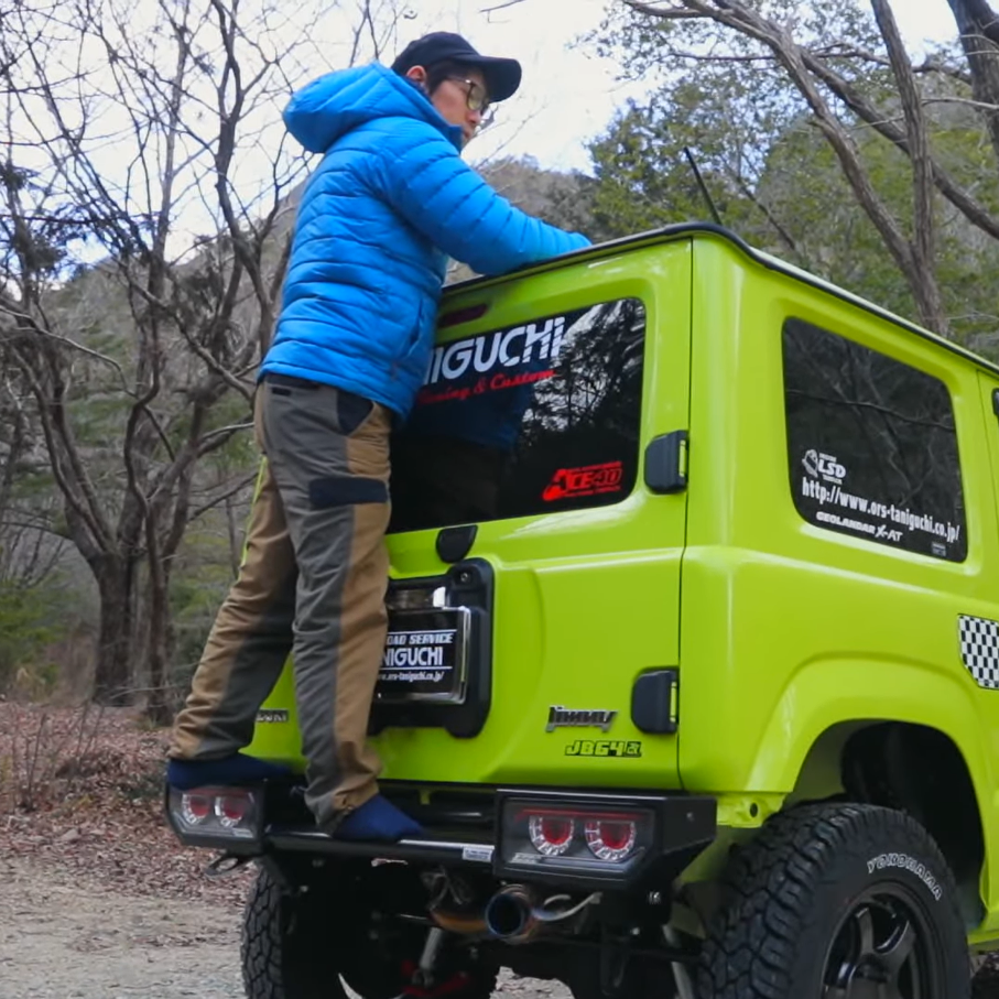 TANIGUCHI Heavy-duty Steel Rear Bumper Jimny (2018-ON)