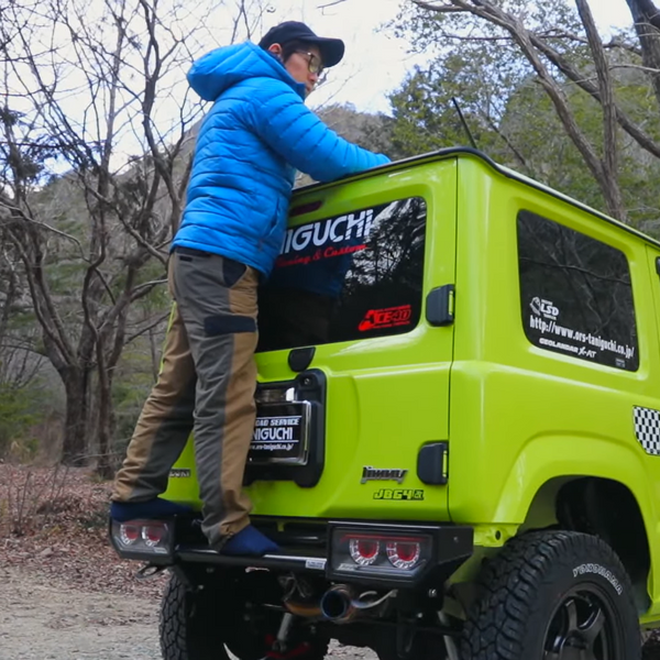 TANIGUCHI Heavy-duty Steel Rear Bumper Jimny JB74 (2018-ON)