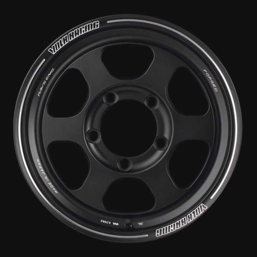 RAYS VOLK RACING TE37XT Blast Black 16" Forged Wheels for Jimny