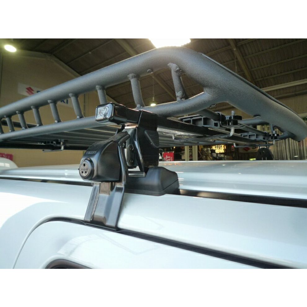 TERZO Roof Bars & Foot for Jimny without Roof Rails (1998-2018)