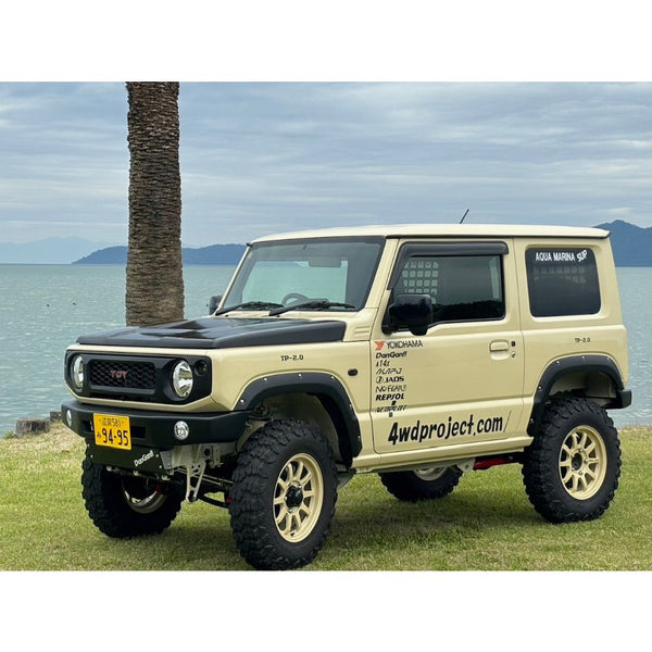 4WD PROJECT Tire Pressure Decals
