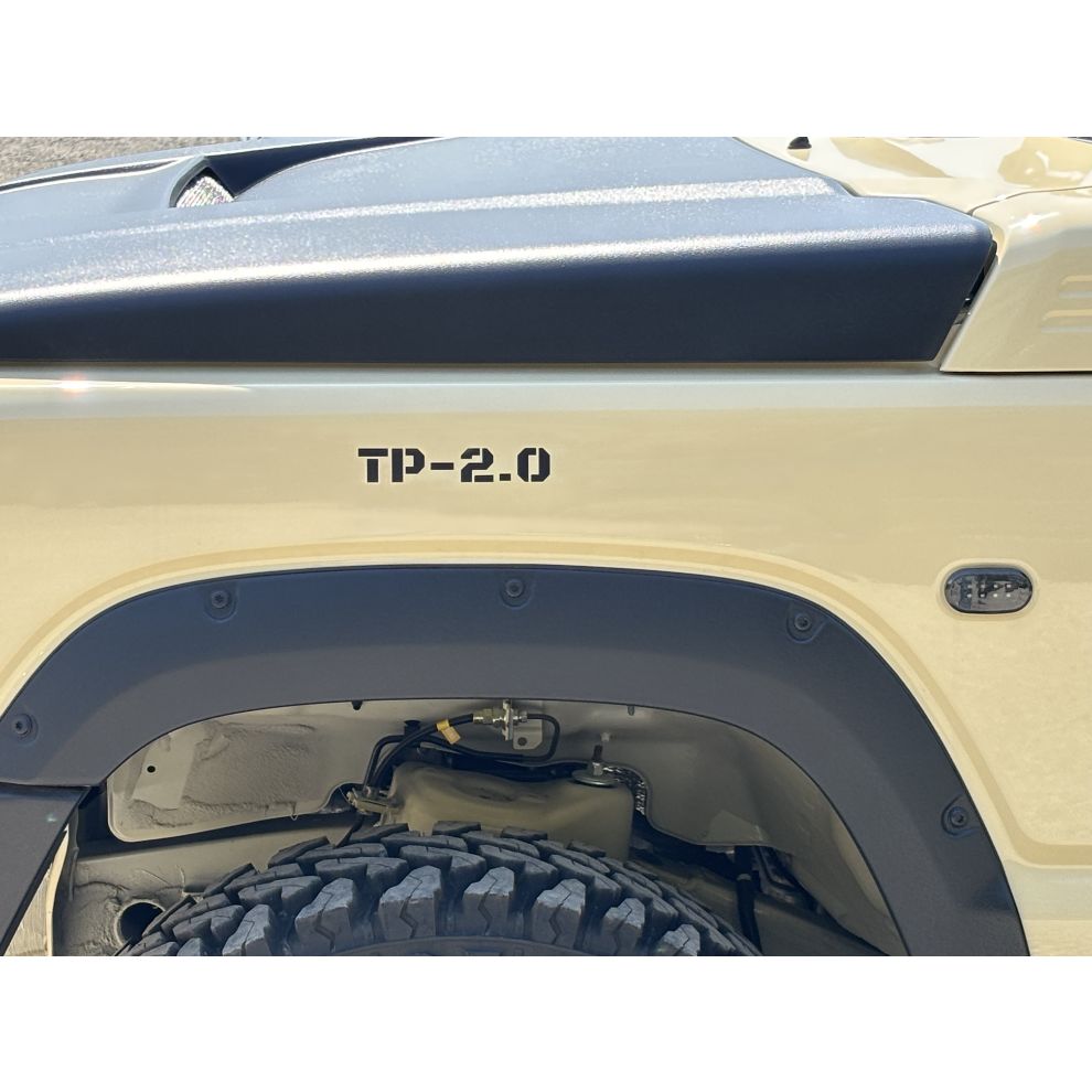 4WD PROJECT Tire Pressure Decals