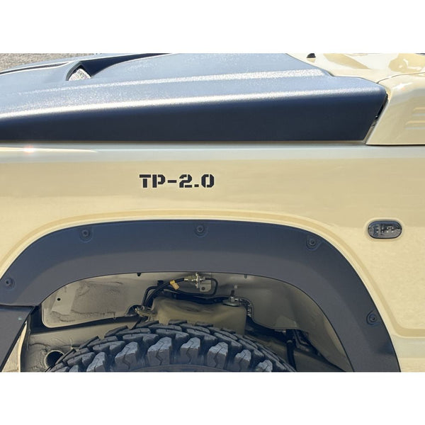 4WD PROJECT Tire Pressure Decals