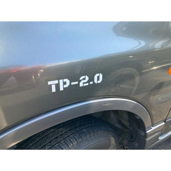 4WD PROJECT Tire Pressure Decals