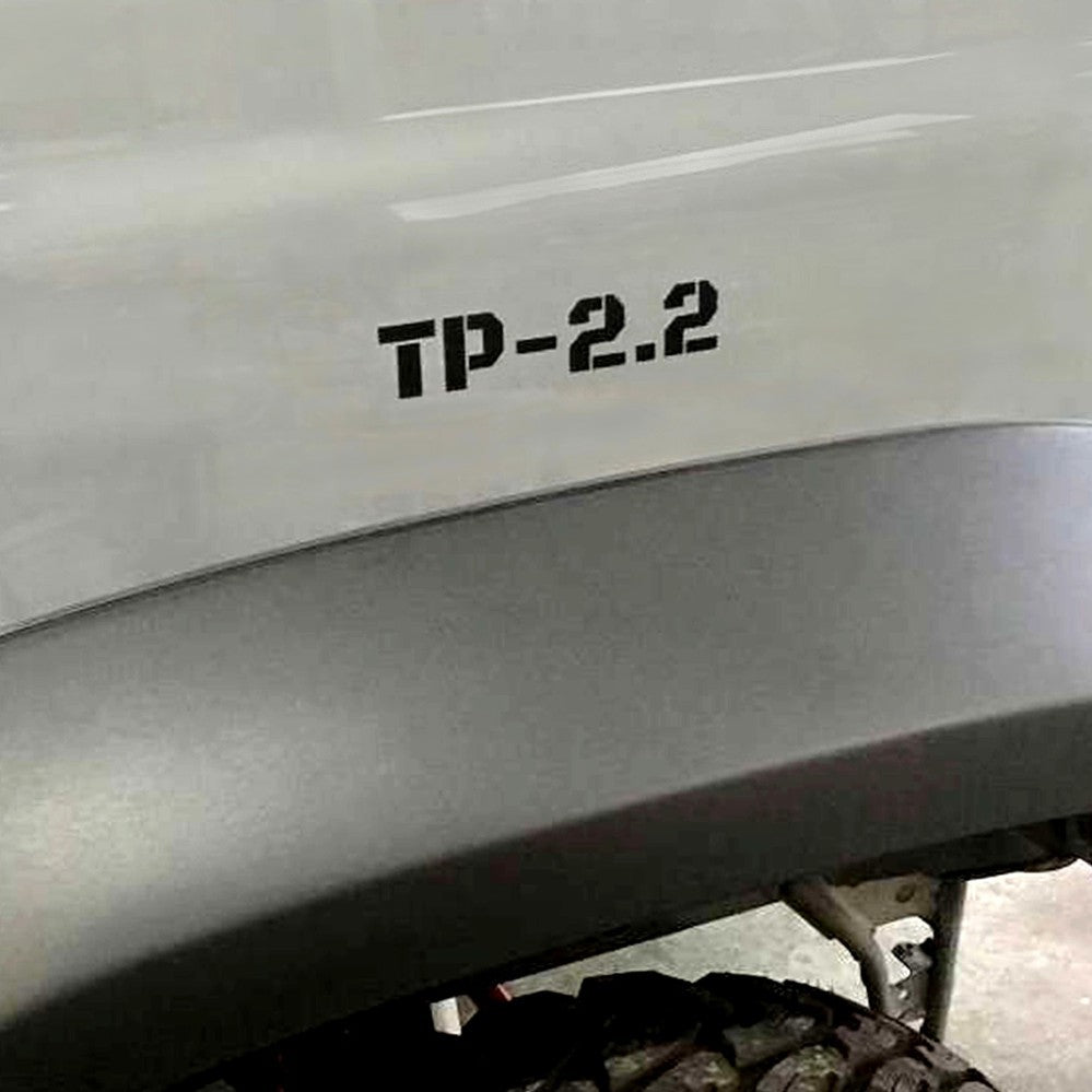 4WD PROJECT Tire Pressure Decals