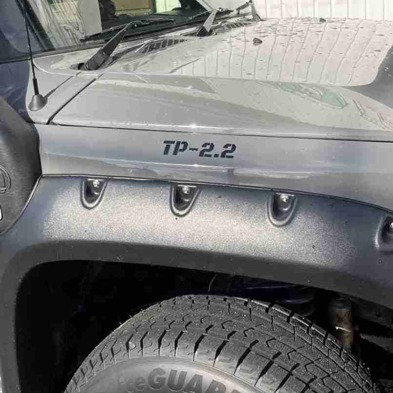 4WD PROJECT Tire Pressure Decals