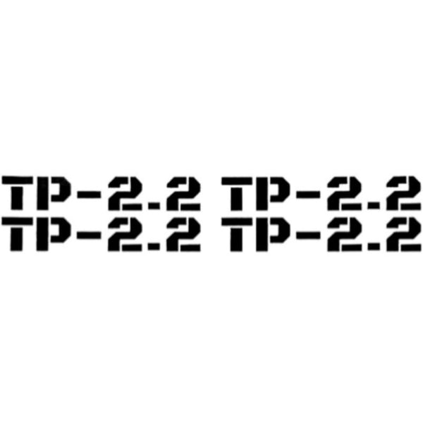 4WD PROJECT Tire Pressure Decals