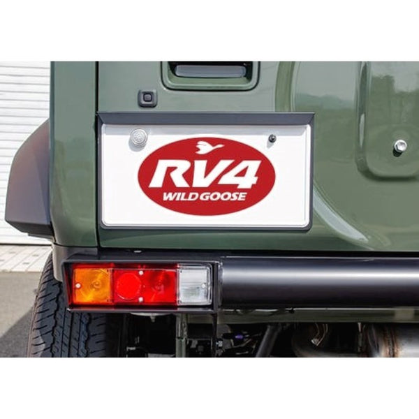 RV4 WILD GOOSE Heavy-duty Steel Rear Bumper type2 Jimny JB74 (2018-ON)