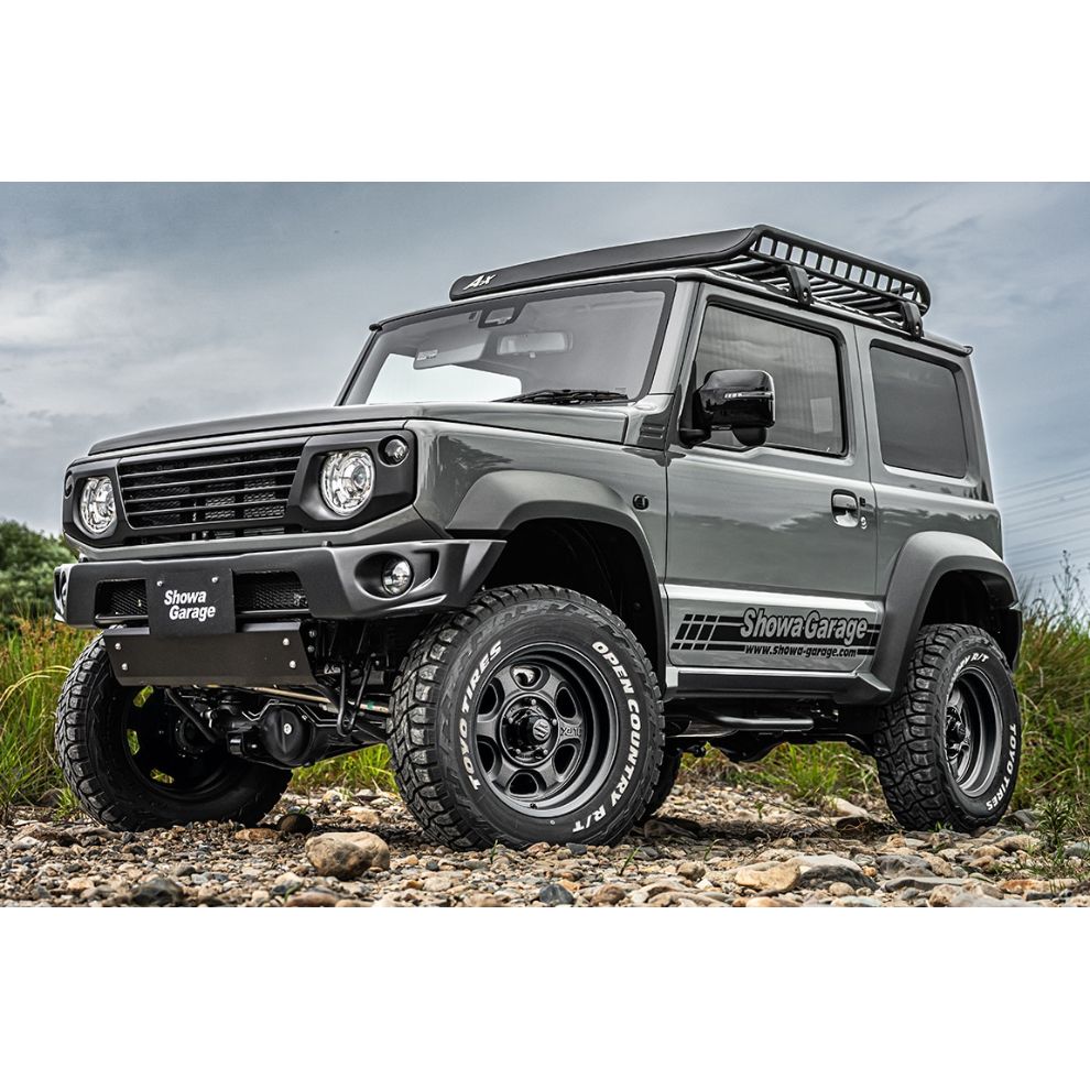 SHOWA GARAGE XENO Black 16" Wheels for Jimny