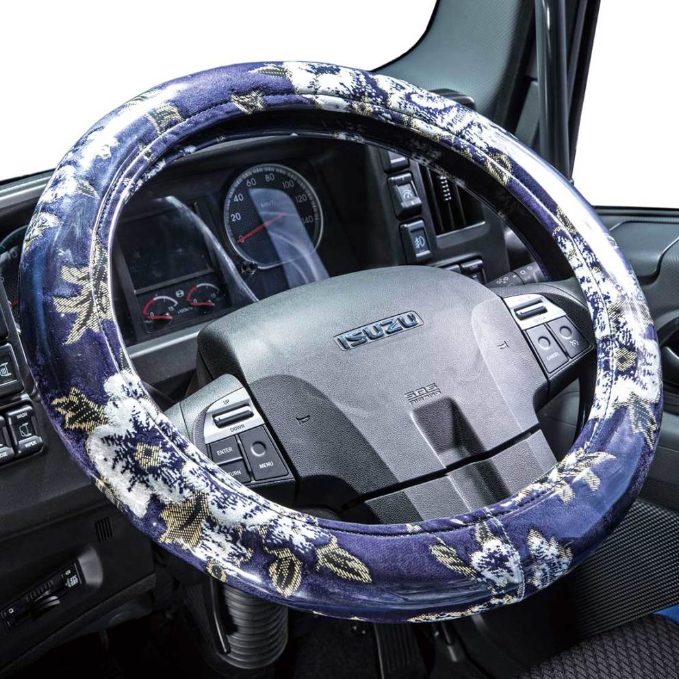 GRACE MADONNA Kinkazan-ori Steering Wheel Cover Normal Type