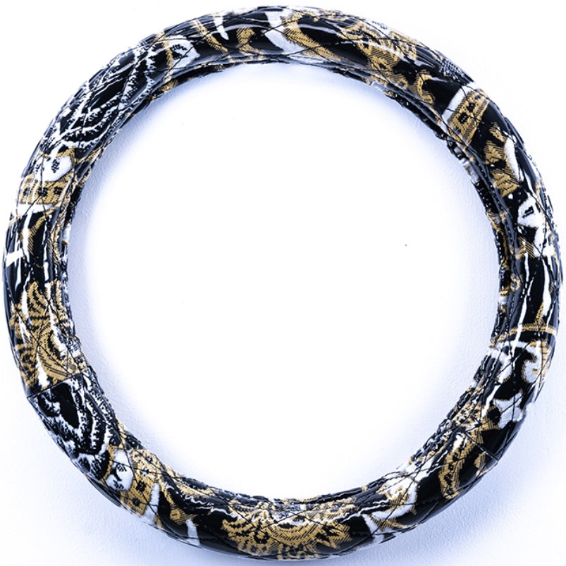 GRACE MADONNA Kinkazan-ori Steering Wheel Cover Quilted Type