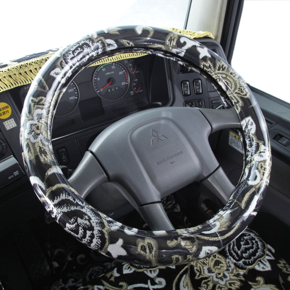 GRACE MADONNA Kinkazan-ori Steering Wheel Cover Normal Type