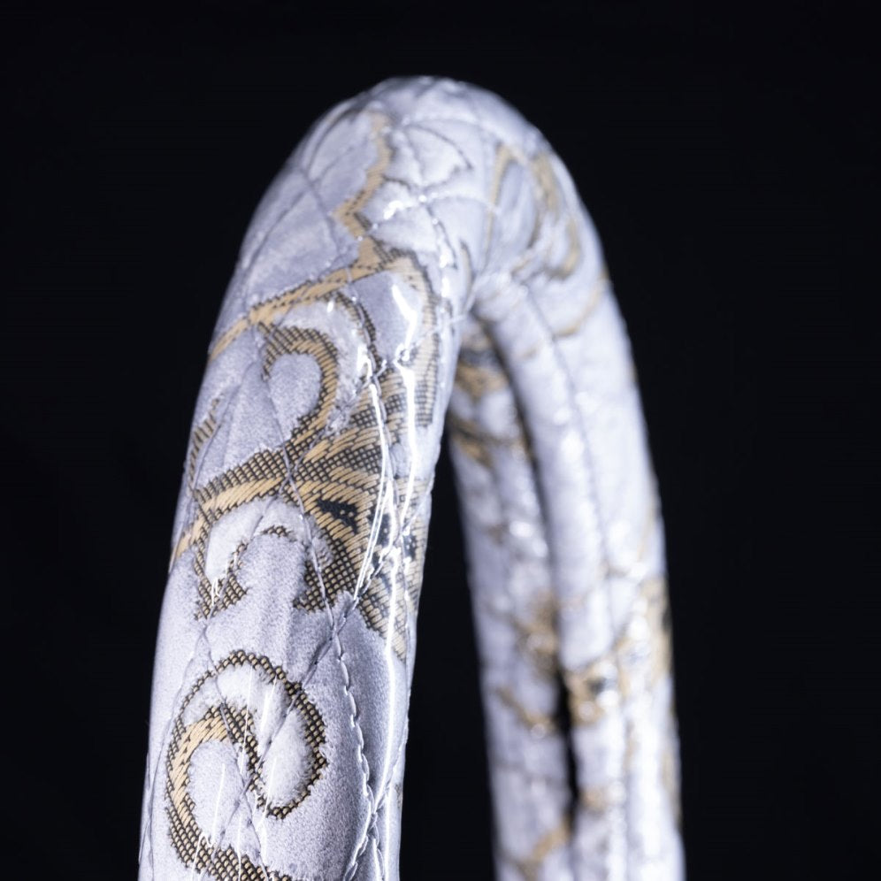 GRACE MADONNA Kinkazan-ori Steering Wheel Cover Quilted Type