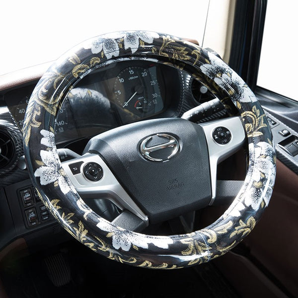 GRACE MADONNA Kinkazan-ori Steering Wheel Cover Normal Type