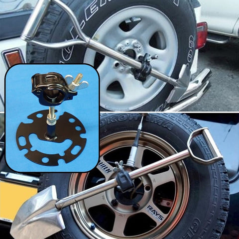 SHUEI Shovel Holder for Spare Tire