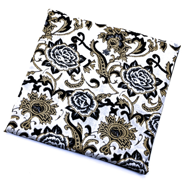 GRACE MADONNA Kinkazan-Ori Woven Fabric Zabuton Cushion