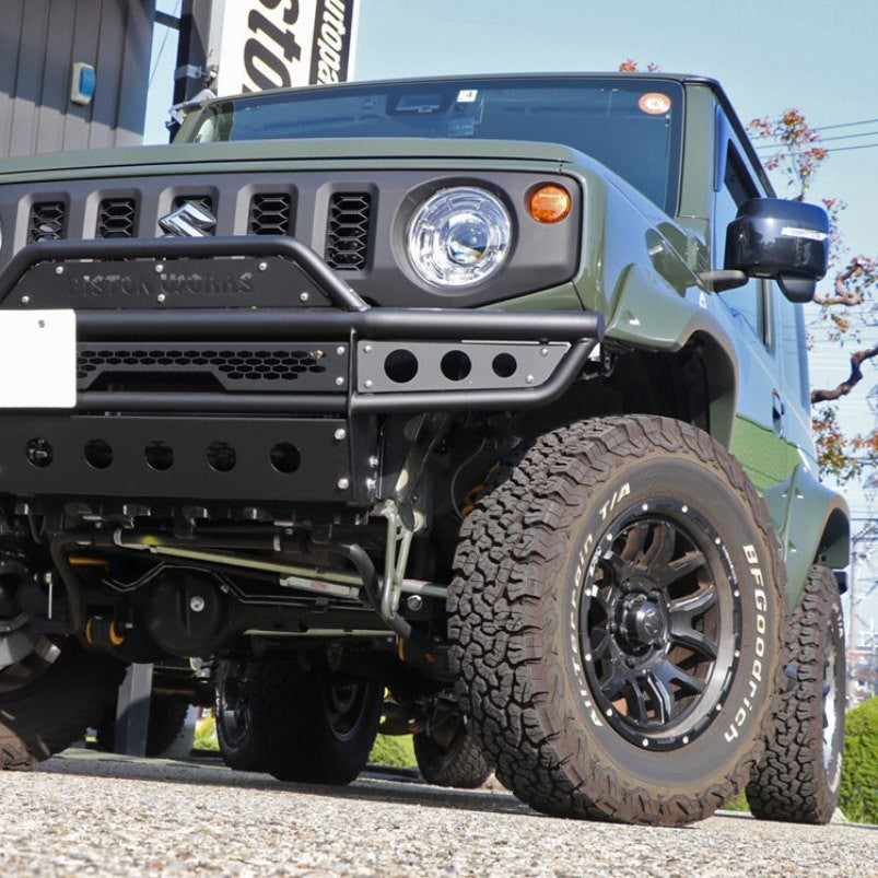 RAYS DAYTONA F6 Boost Semigloss Black 16" Wheels for Jimny