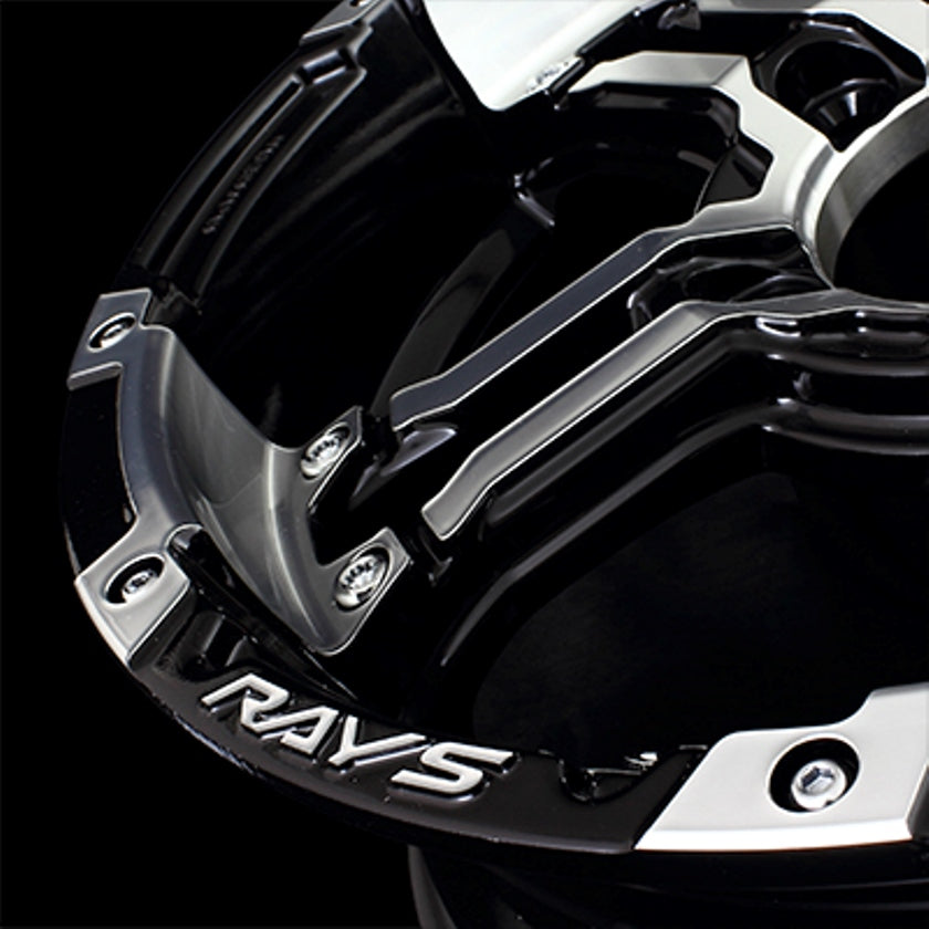 RAYS DAYTONA FDX-J Black Diamond Cut 16" Wheels for Jimny